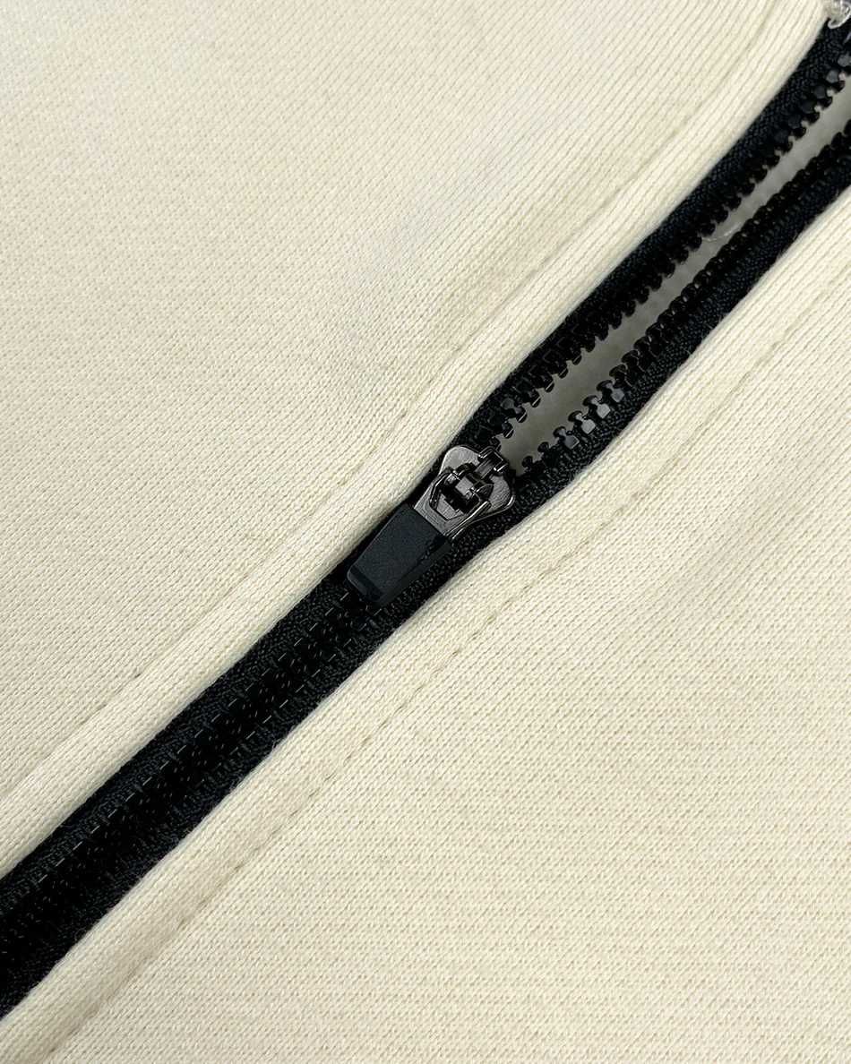Світшот Fear Of God Essentials Front Logo Half Zip Sweat Buttercream