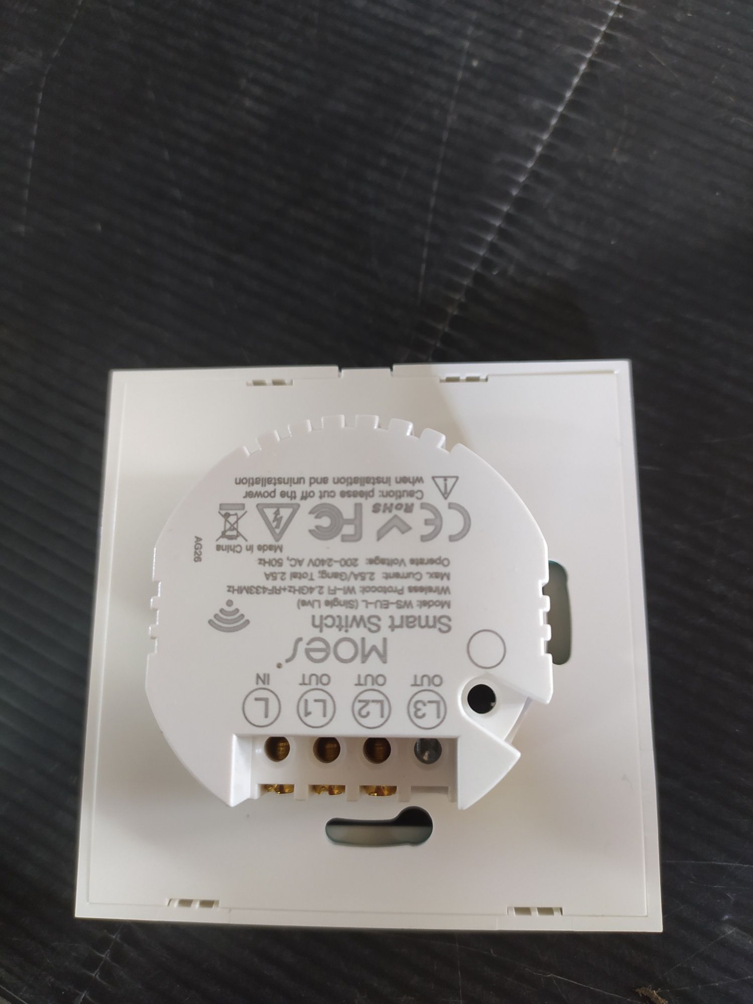 ZigBee Smart Light Przełącznik dotykowy 2-kierunkowy przewód neutralny