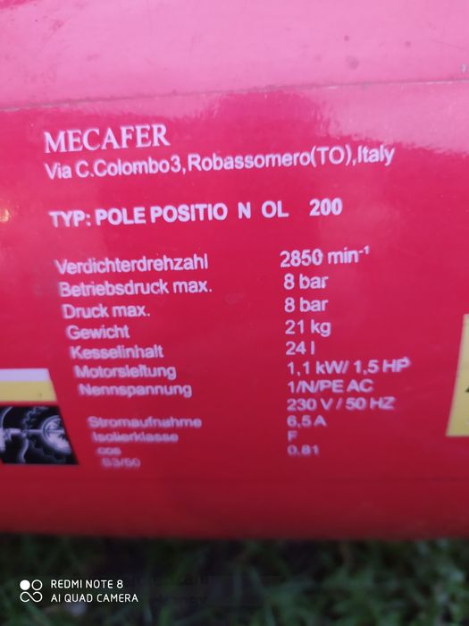 Компресор в гарному стані Італія.