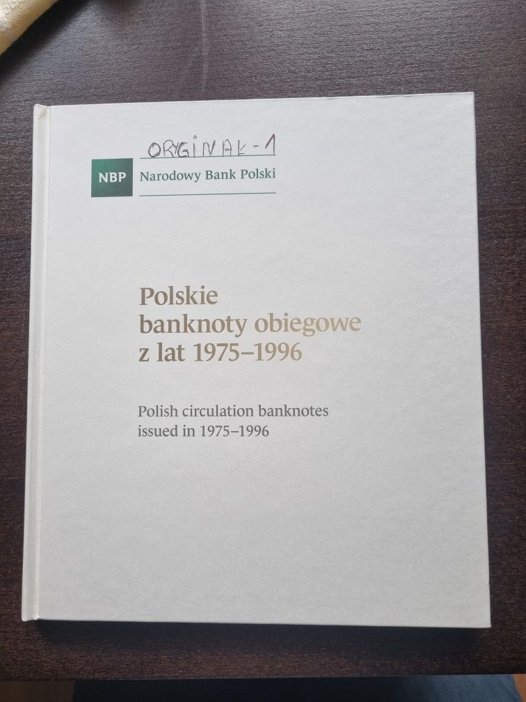 Album - Polskie banknoty obiegowe z lat 1975 - 1996 + GRATIS