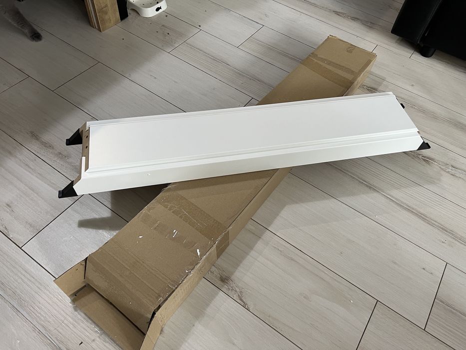 Belka biała ościeżnica 80 regulowana 140-180