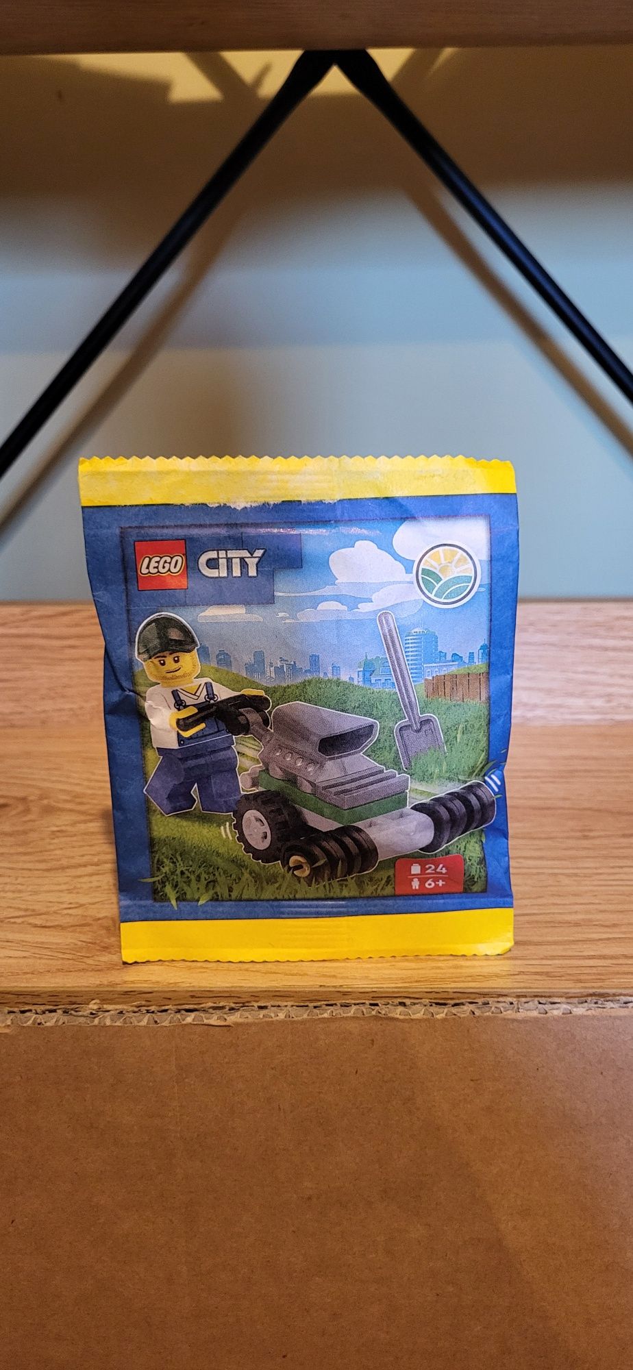 Lego City 952404 Farmer Kosiarka łopata saszetka klocki