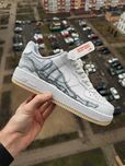 Мужские кроссовки Nike Air Force 1 Low QS 'Skeleton' F1. 40-45