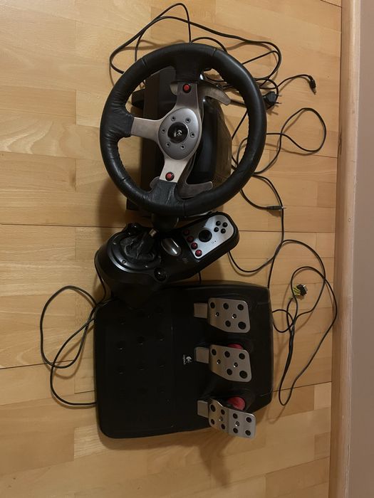 Logitech G25 kierownica shifter