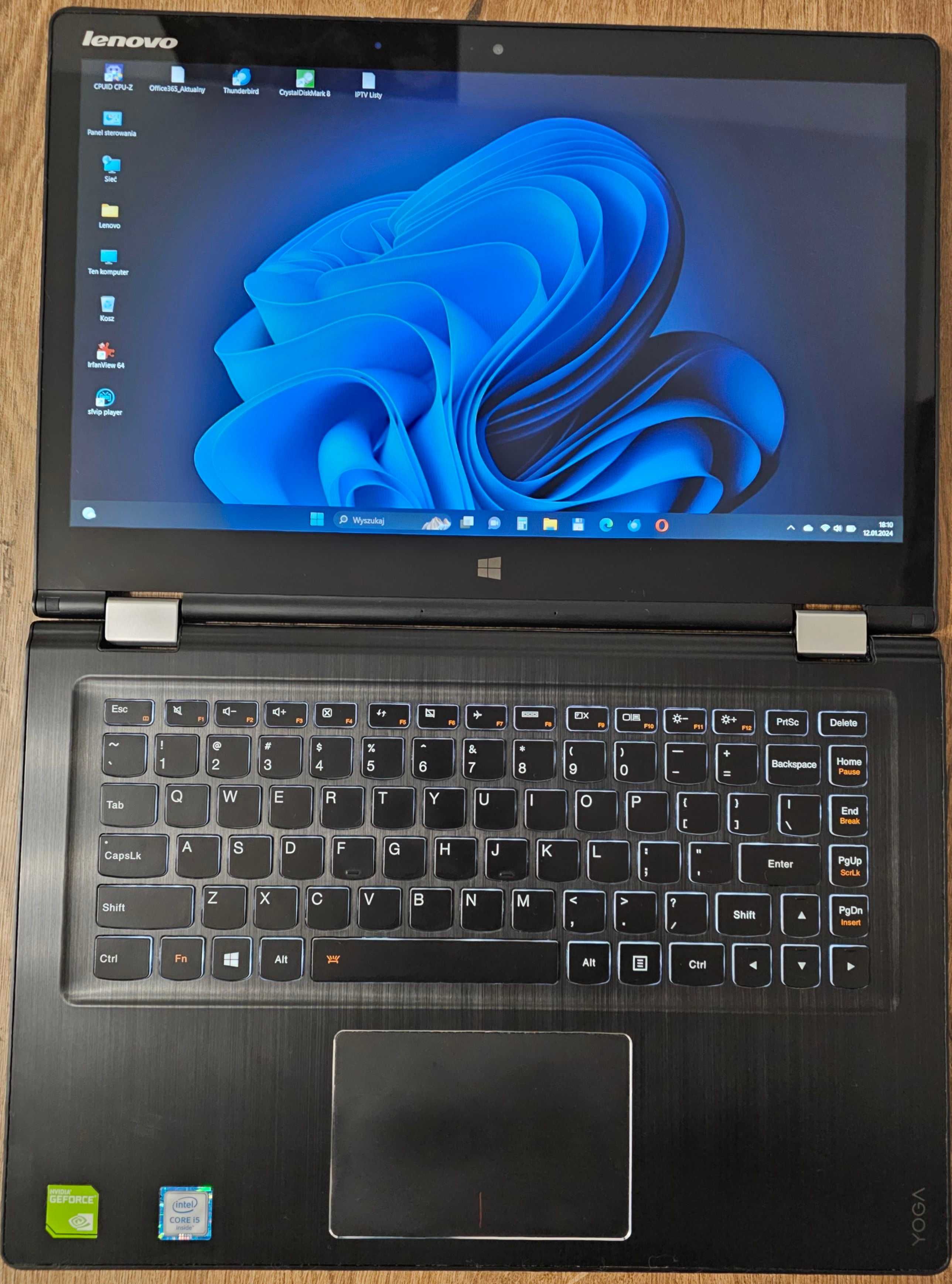 Lenovo YOGA 700-14ISK Laptop-Tablet dotykowy ekran