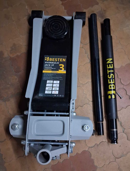 Podnośnik hydrauliczny niskoprofilowy - żaba 3t ,używany kilka razy