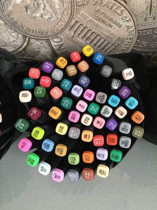 АКЦИЯ! Набор скетч маркеров на 60 шт.