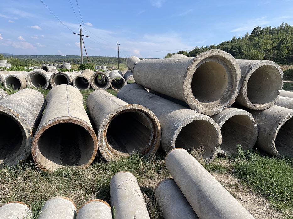 Залізобетонні та азбестові труби!