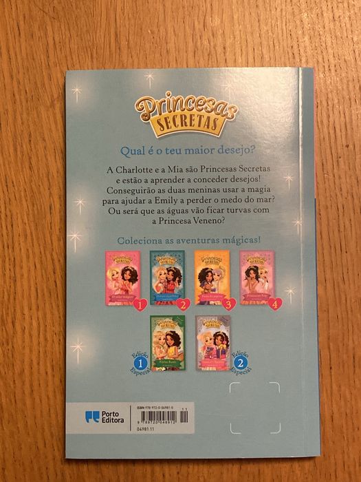 Livro Princesas secretas Aventura com golfinhos 2