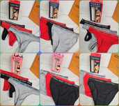 3pak stringi majtki damskie Victoria Secret premium figi th calvin