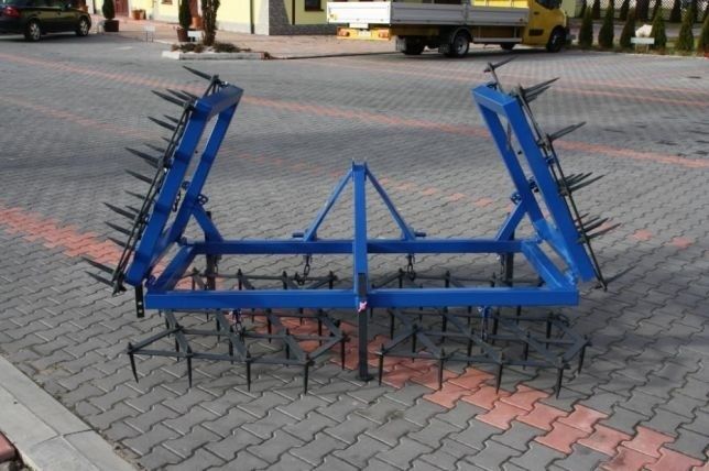 Brona 4 polowa ząb fi 16 rama 80x80 składane