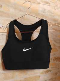 (36/S) NIKE/Top fitness, bokserka sportowa, biustonosz treningowy