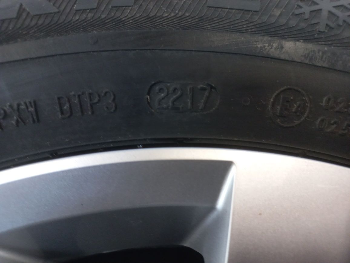 Koła zimowe 16" 5x112 do VW, Audi, Skoda - Nowy komplet!