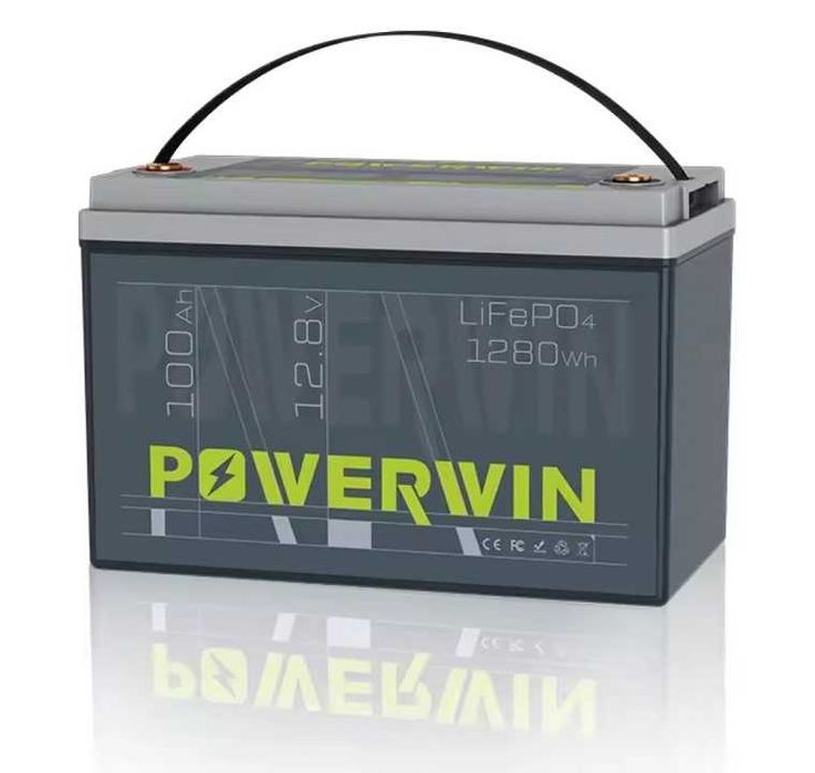 Акумулятор POWERWIN BT100 12V 100Ah 1280Wh LiFePO4