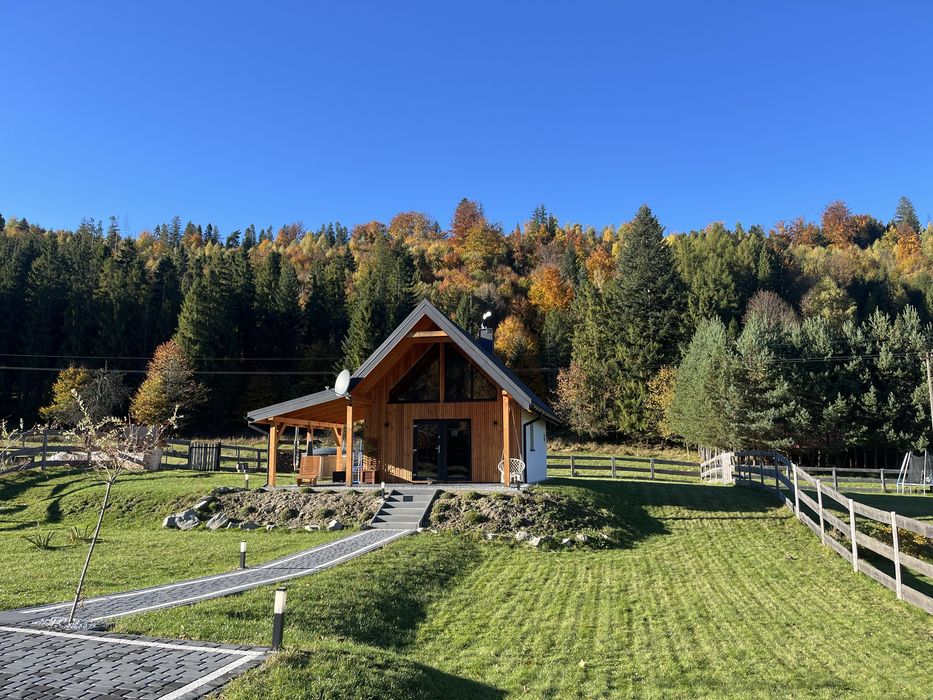 Siedlisko w Dolinie Danielki cisza natura las domek balia