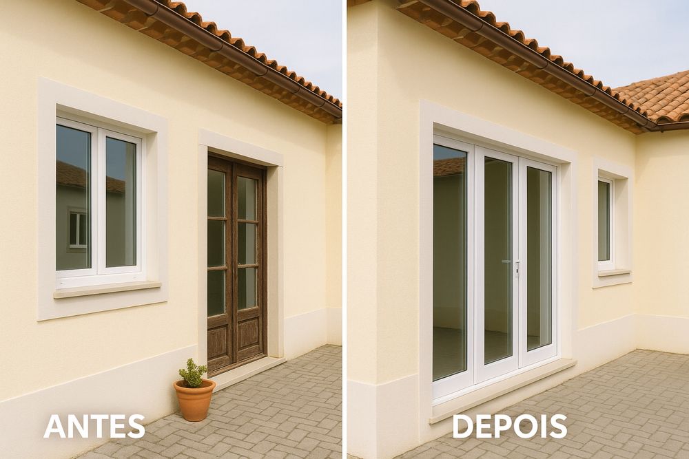 Portas e Janelas em PVC à Medida – Fabrico Personalizado