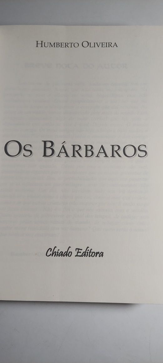 Os Bárbaros - Humberto Oliveira (2010)