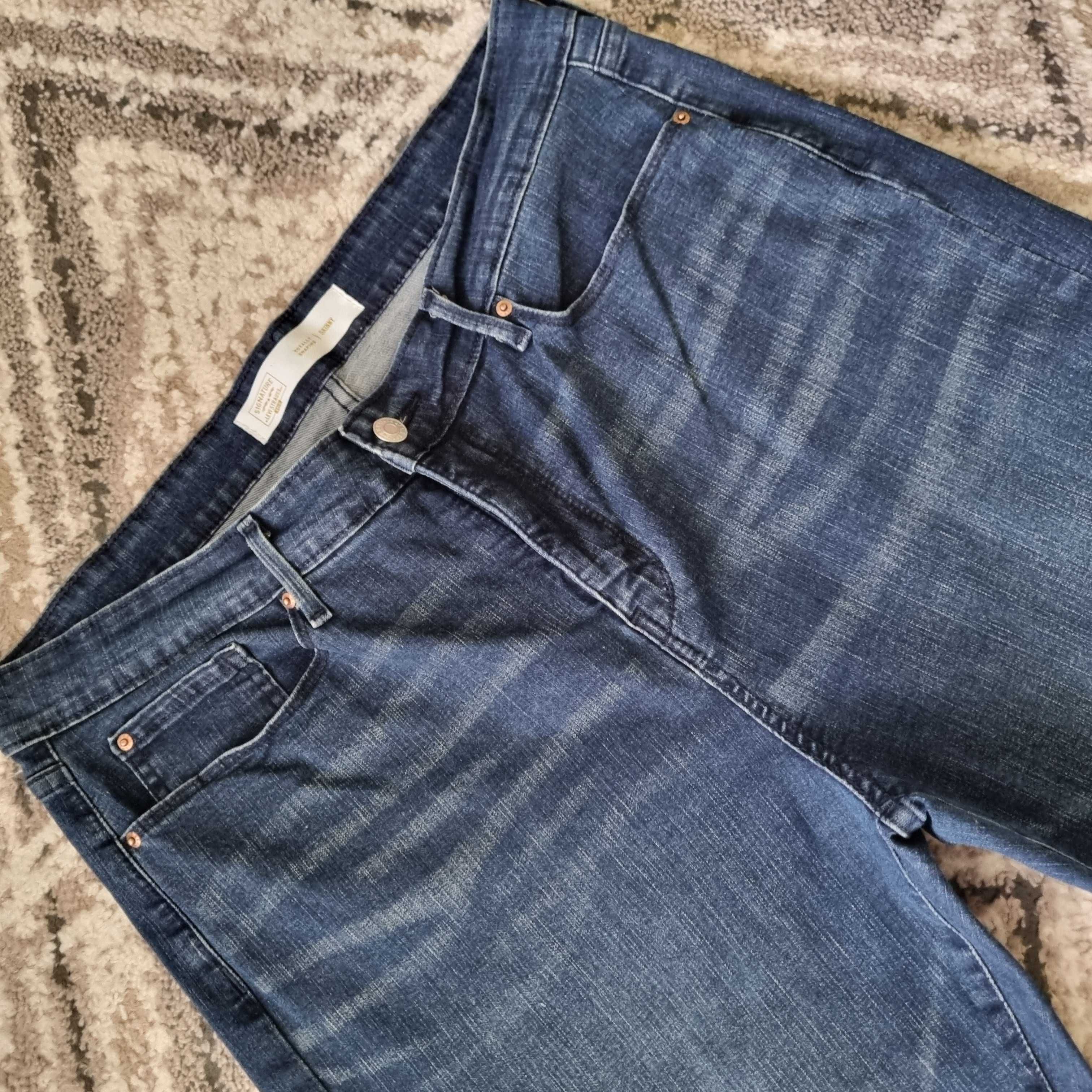 Jeansy spodnie damskie Signature Levi Strauss Gold rozmiar 34/32