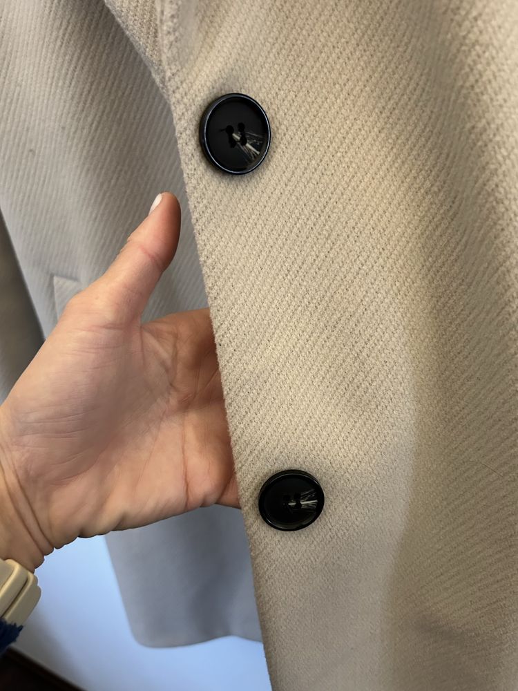 Casaco estilo sobretudo como novo