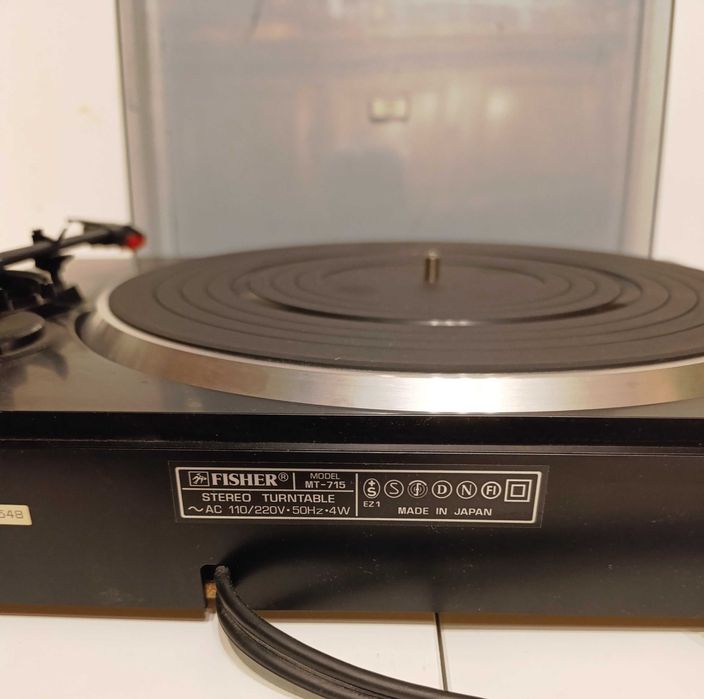 Програвач вінілу FISHER Stereo Turntable MT 715