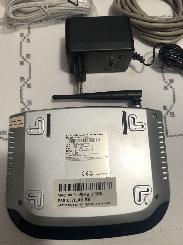 Router da Clix usado