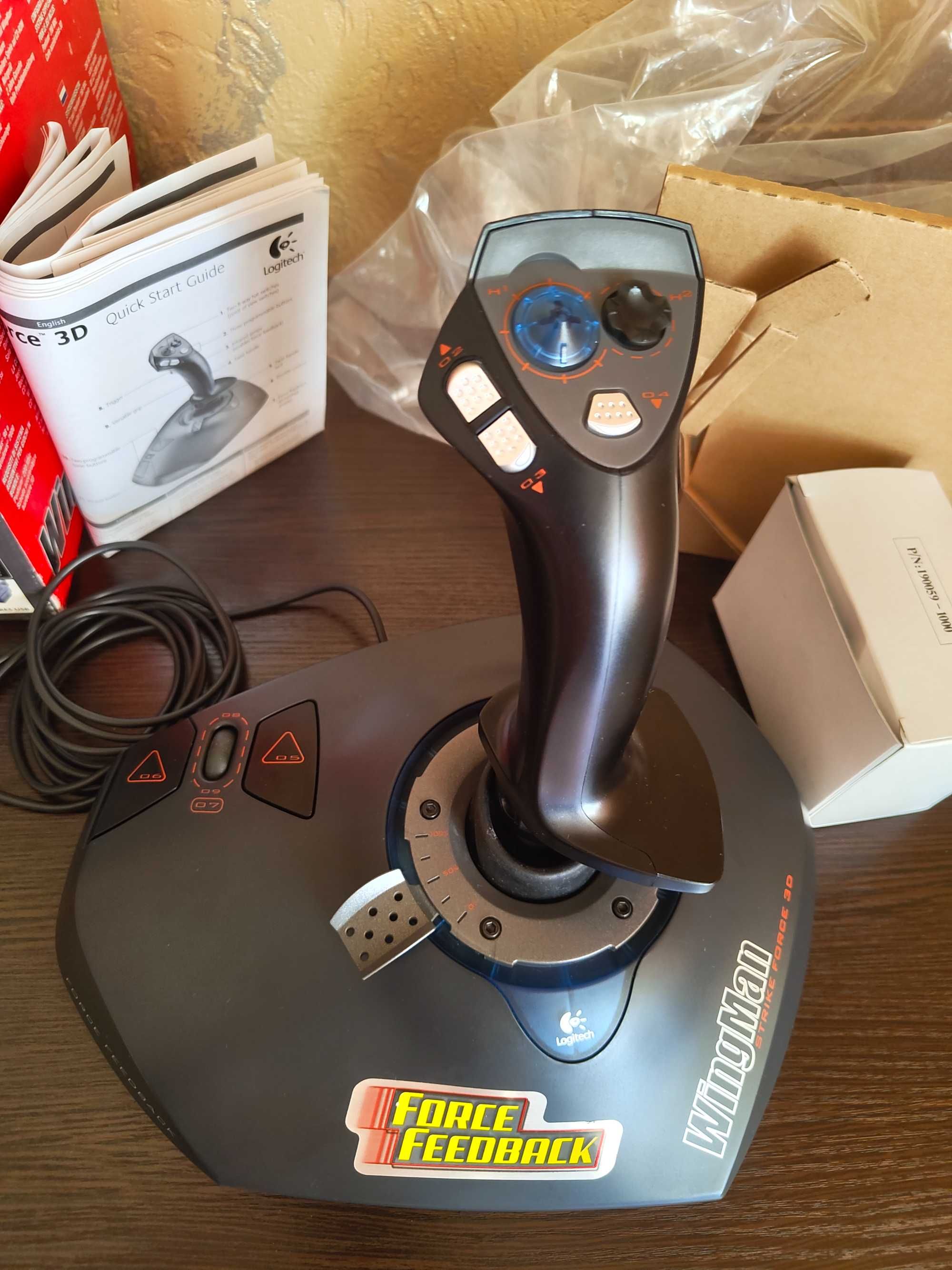 Logitech Wingman Strike Force 3D Force Feedback Controller