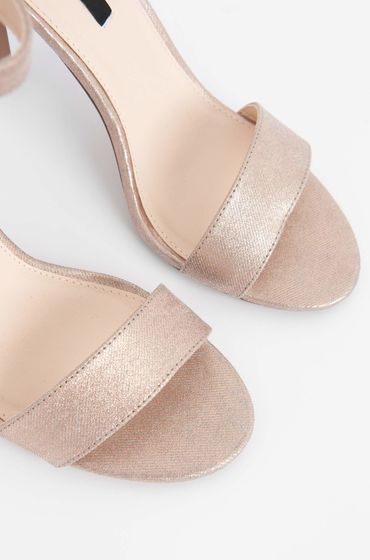 Nowe szpilki Orsay r.40 złote sandały buty na obcasie ślubne