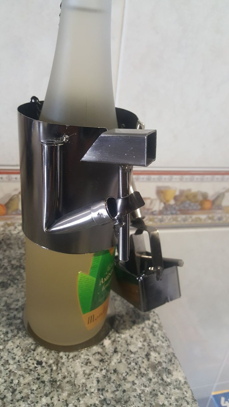 suporte para garrafa