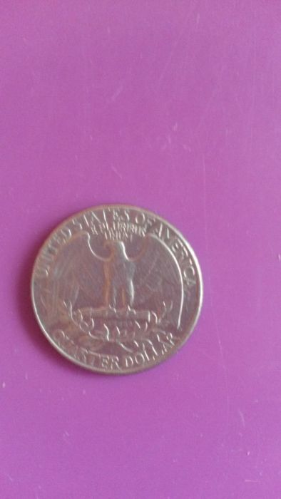 Монета Liberty Quarter Dollar 1991 года, в отличном состоянии