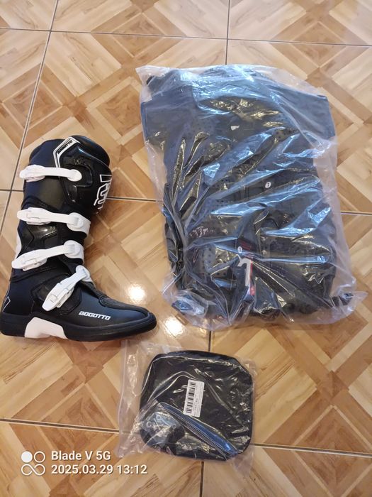 cross 125 automat koła 14/12 + buty i  zbroja