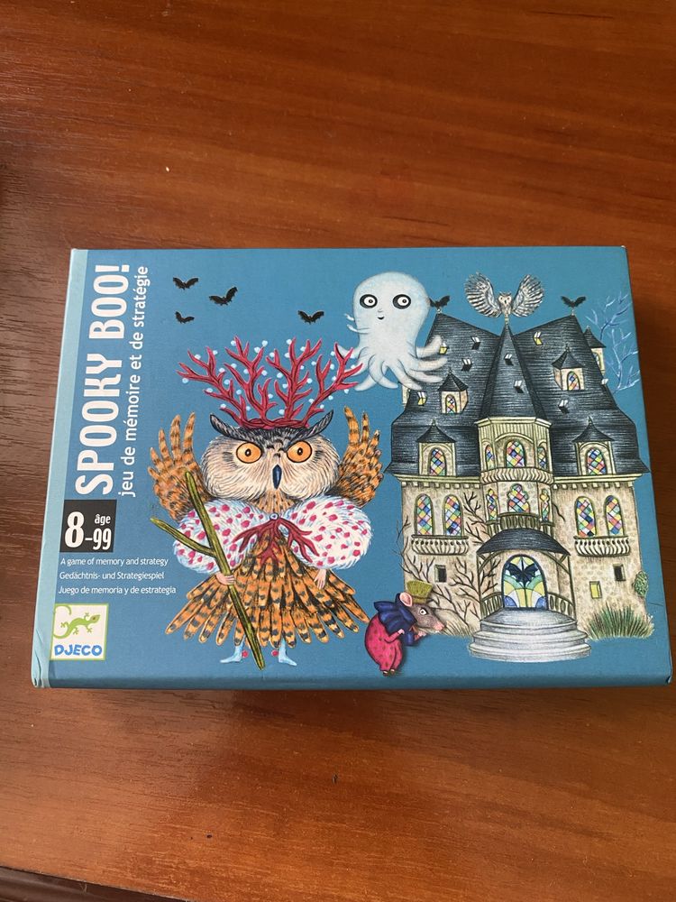 Настільна гра Жахливий бу. Spooky Boo