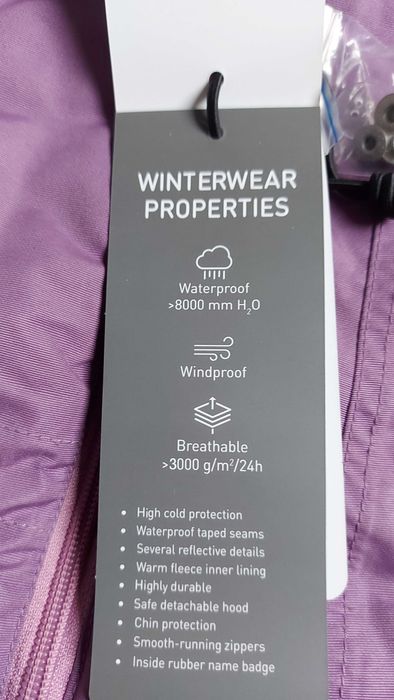 Kombinezon zimowy dla dziewczynki mikk line rozm. 98 Nowy Okazja!