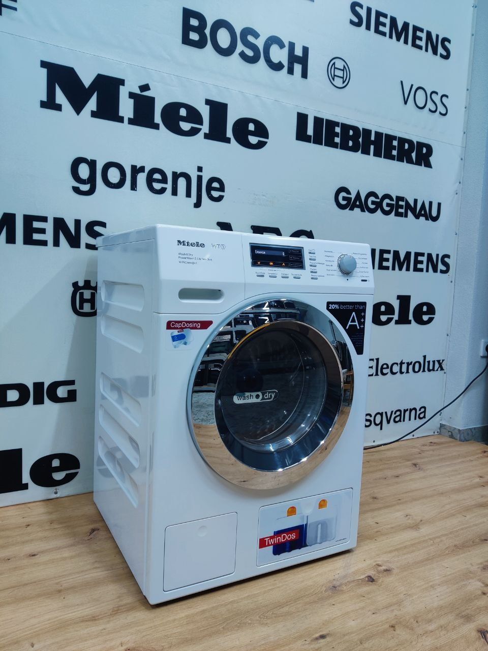 Самая топовая стирально-сушильная машина Miele™WTH730WPM TwinDos.Wi-f