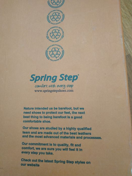 Нові шкіряні туфлі Spring Step, США, р.8.5 (39)