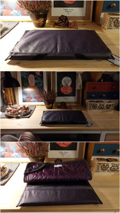 Etui pokrowiec laptop dokumenty rękodzieło prezent