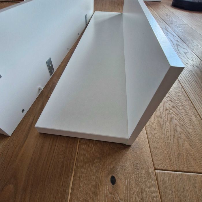 Półka wisząca biała