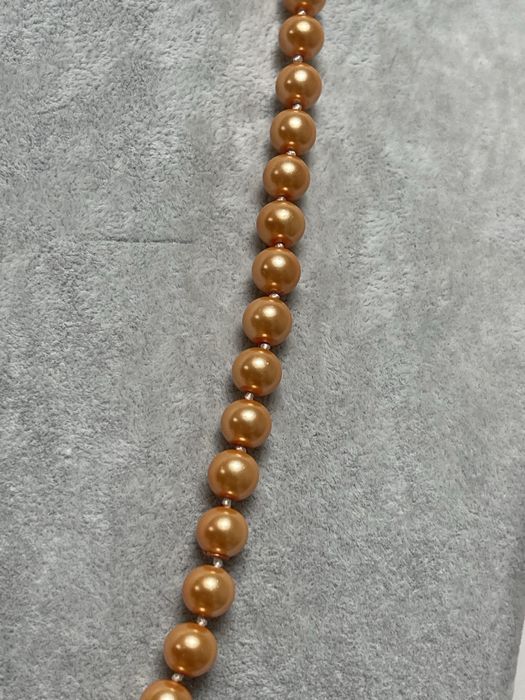 Perły Stary Naszyjnik z Prl