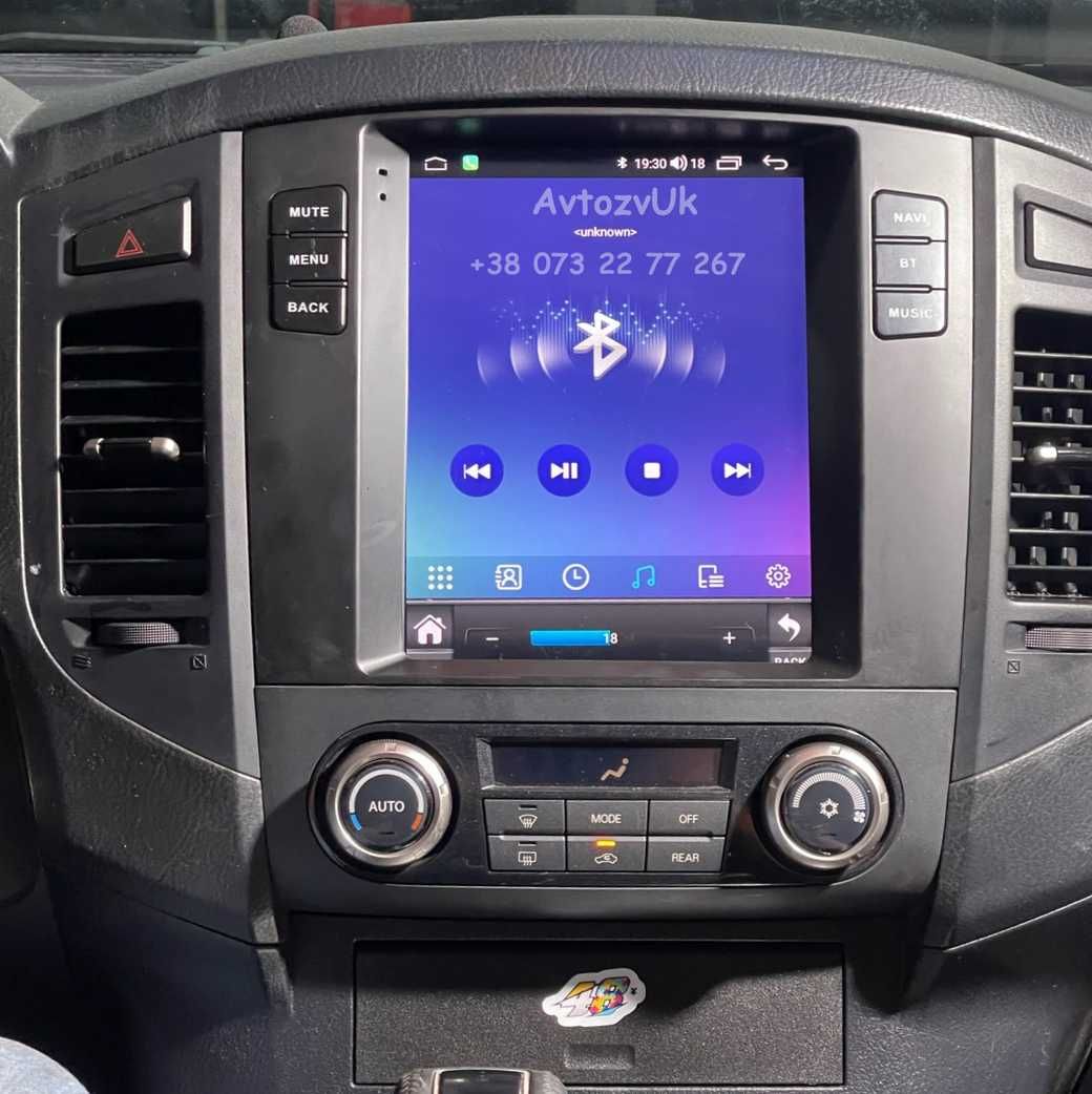 Магнитола PAJERO Mitsubishi Vagon Rockford Паджеро CarPlay Android 14