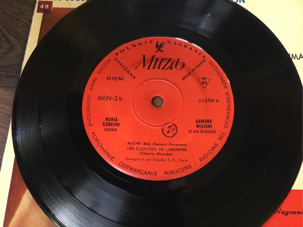 Maria Candido chanson winyl