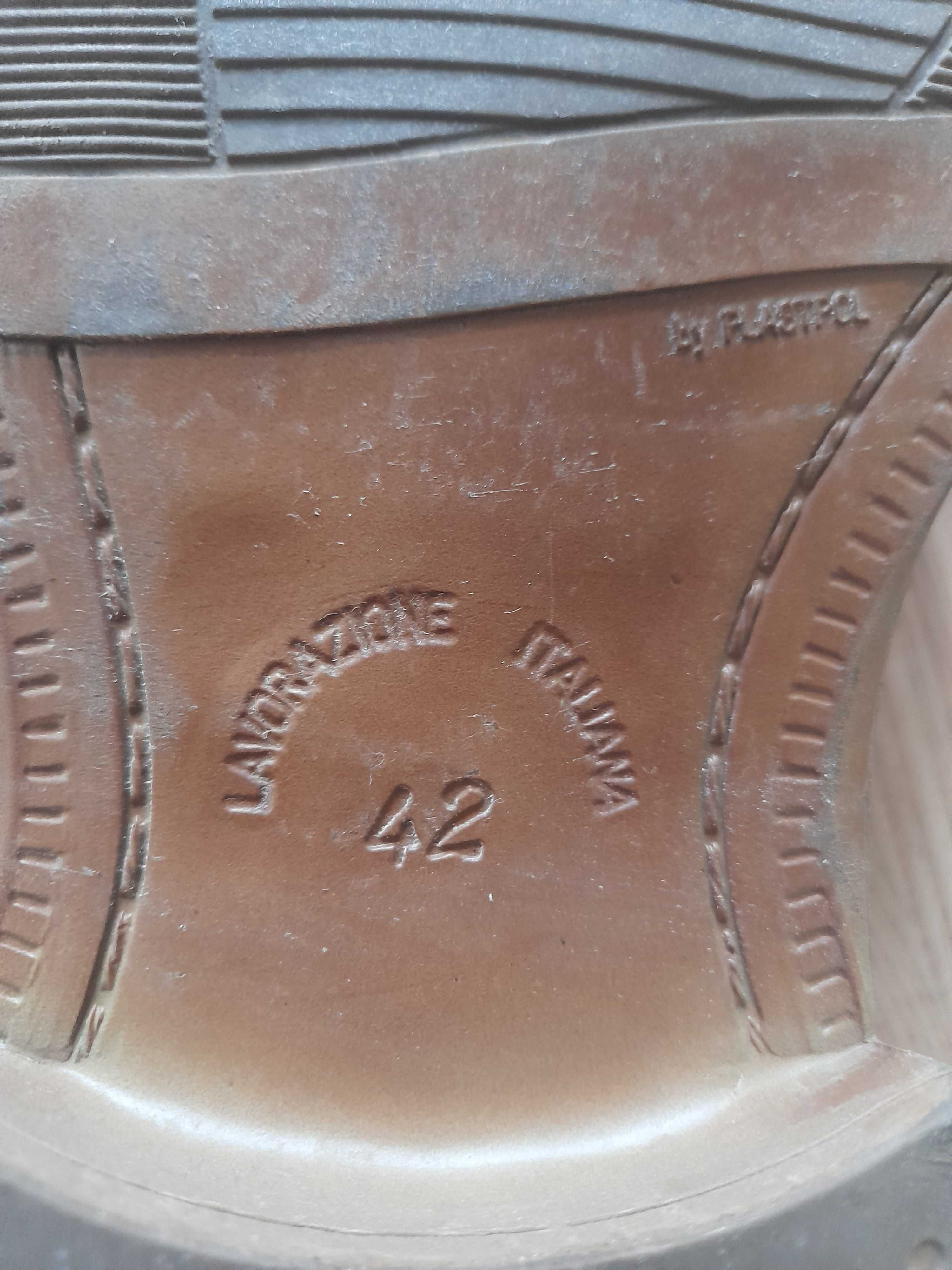 Buty męskie wizytowe vintage r. 42 Lavorazione Italiana