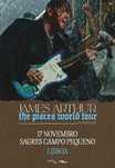Dois bilhetes juntos para o James Arthur Lisboa