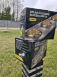 Lampki solarne ogrodowe led 8 szt Nowe