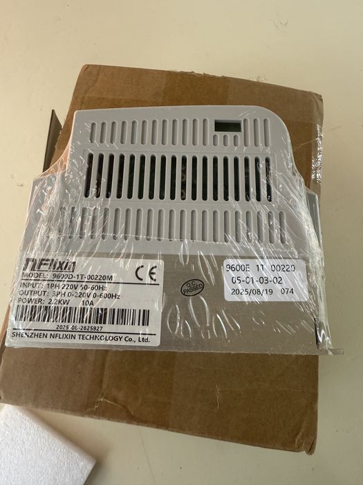 Перетворювач частоти 2,2 квт 1ph220/3ph220 векторний nflexin