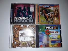 CD Диски музыка, игры, мультьфильмы