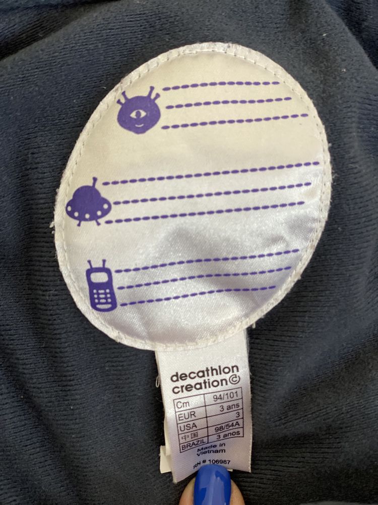 Decathlon зимовий комбенизон - на рост 94 - 101