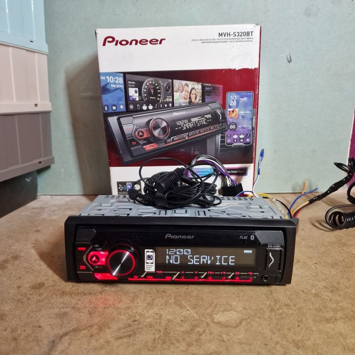 Radio samochodowe Pioneer MVH-S320BT Bluetooth Aux USB BT