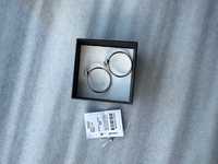 Сережки-кільця, нові, серебро 925