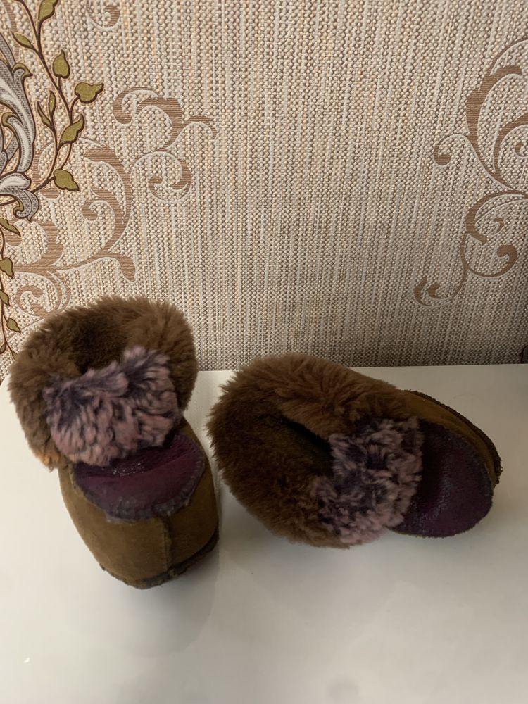 Детские зимние пинетки