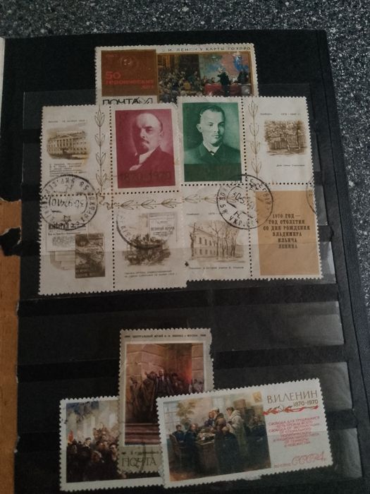 Альбом почтовых марок СССР и болгарии.вторая часть в другом объявлении