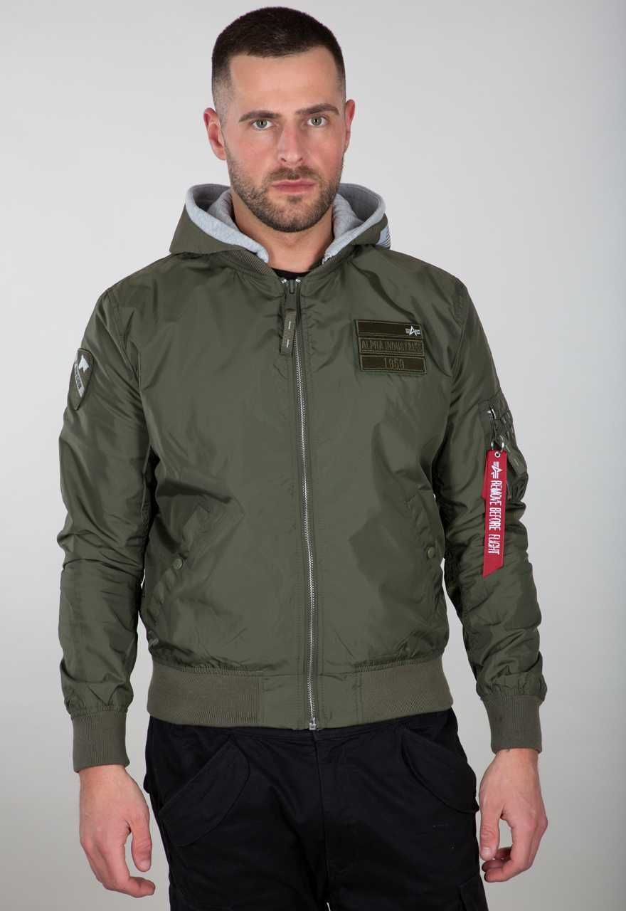 Alpha Industries kurtka z kapturem MA-1 TT CUSTOM 126117